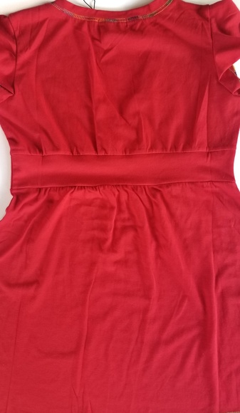 💥 3×$25 💥NESLAY PARIS NICE RED TOP - Picture 5 of 7